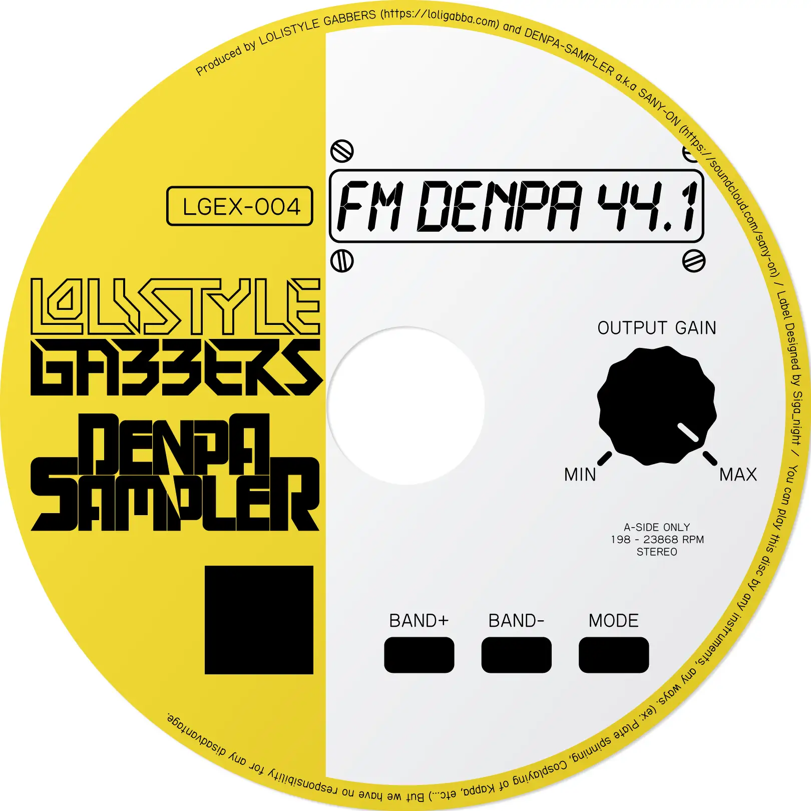 FM DENPA 44.1 ジャケット