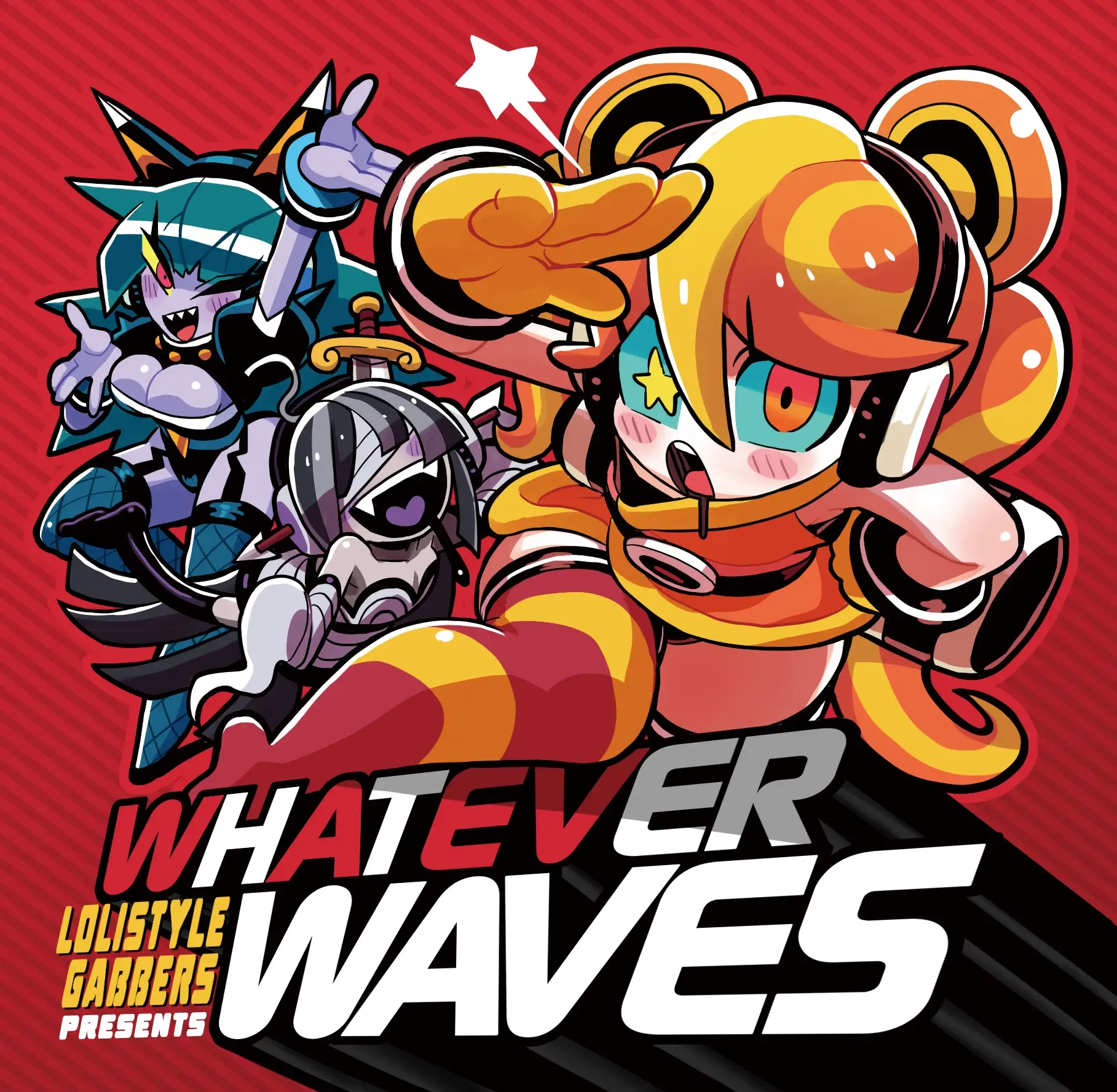 WHATEVER WAVES COMPILATION ジャケット